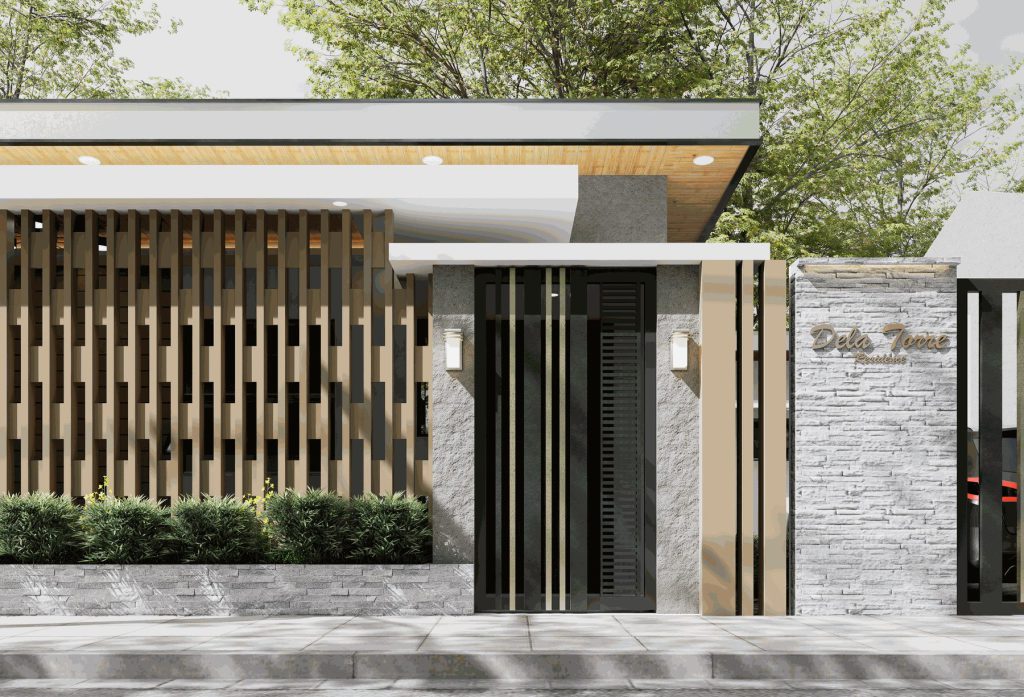 Burgundy Gate House